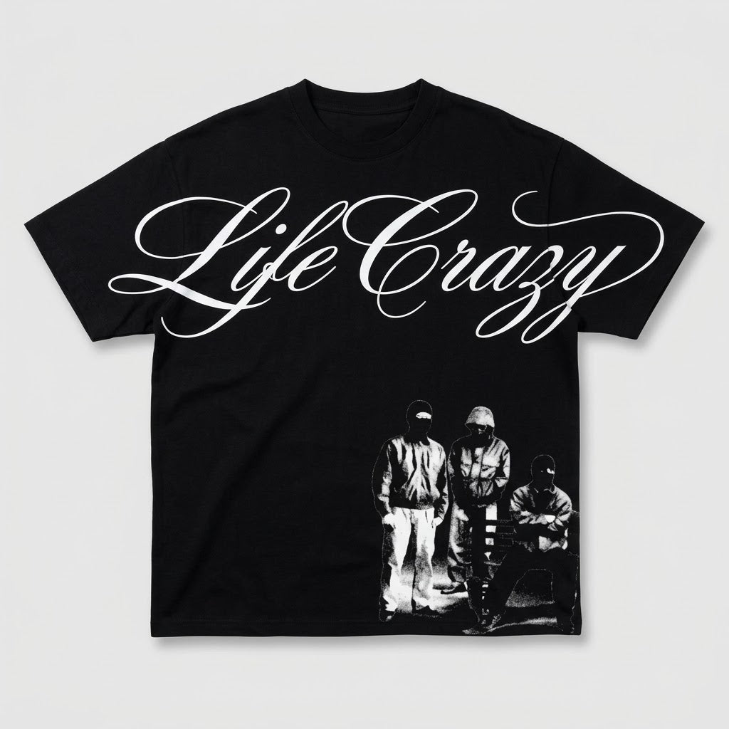 Crazy Life Chrome Negra